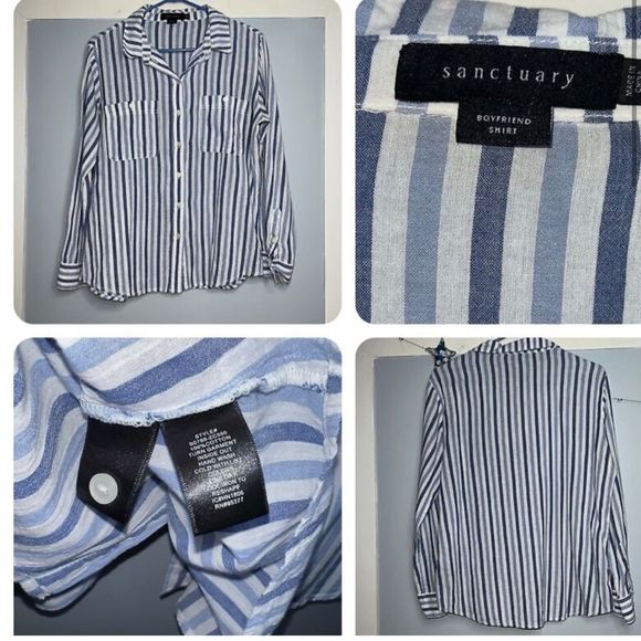 Sanctuary x Revolve Steady Boyfriend Shirt (#3) - Picture 2 of 3